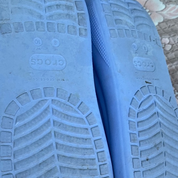 Crocs Classic Crush Platform Added Height Purple Clog - Picture 6 of 6